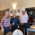 l. Otto Vorgrimler; r. Martin Nawrath; mit damaligen HBVx Wolfgang Benz-Lilienweiß